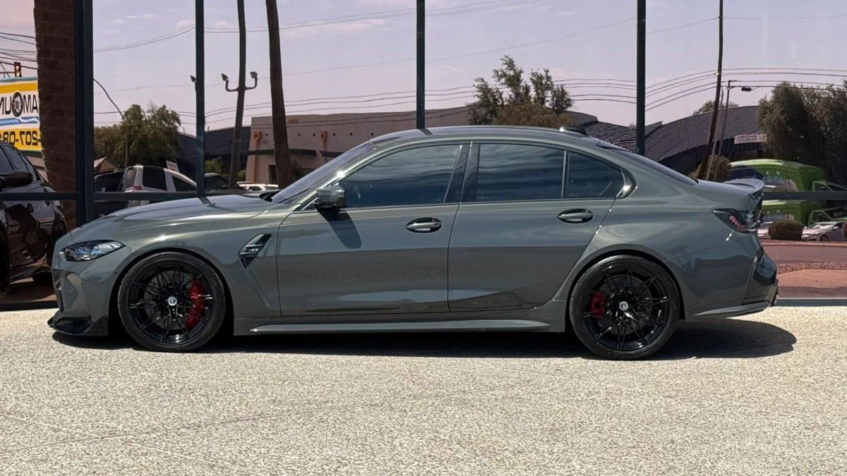 Used 2021 BMW M3 w/ Parking Assistance Package RWD image 4