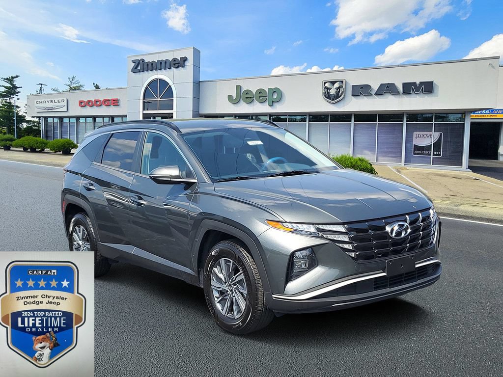 Used 2022 Hyundai Tucson Blue