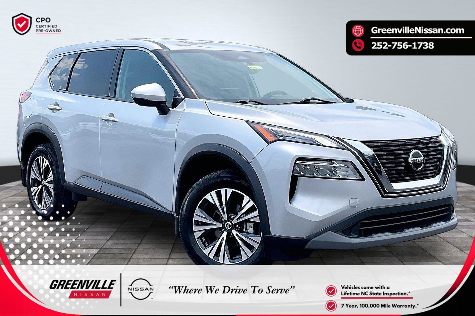 Certified 2021 Nissan Rogue SV FWD image 1