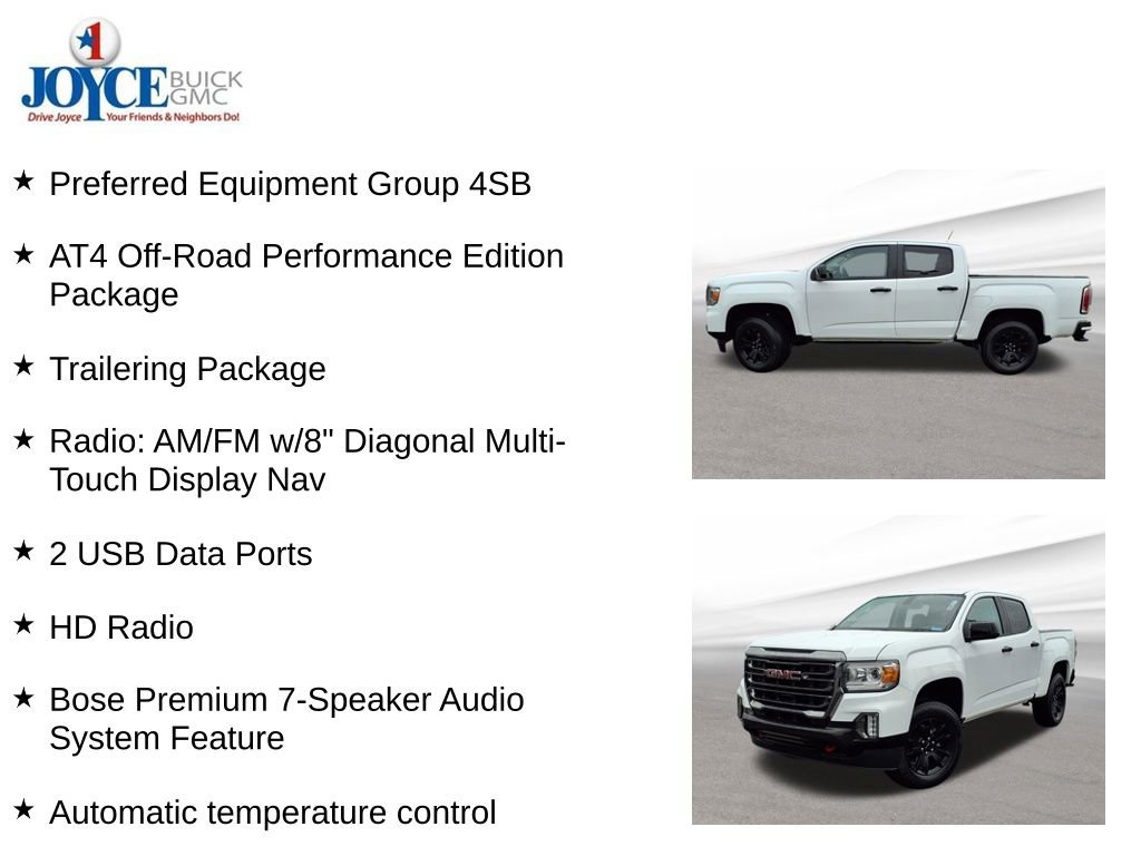 Certified 2022 GMC Canyon AT4 image 10