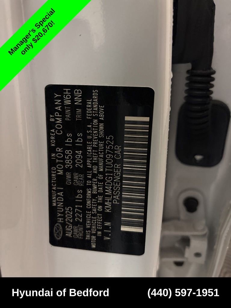 Certified 2026 Hyundai Elantra Sport FWD image 21