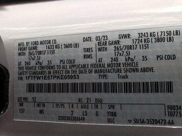 Used 2023 Ford F150 XLT w/ Equipment Group 301A Mid image 12