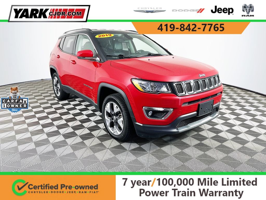 Certified 2019 Jeep Compass Limited
