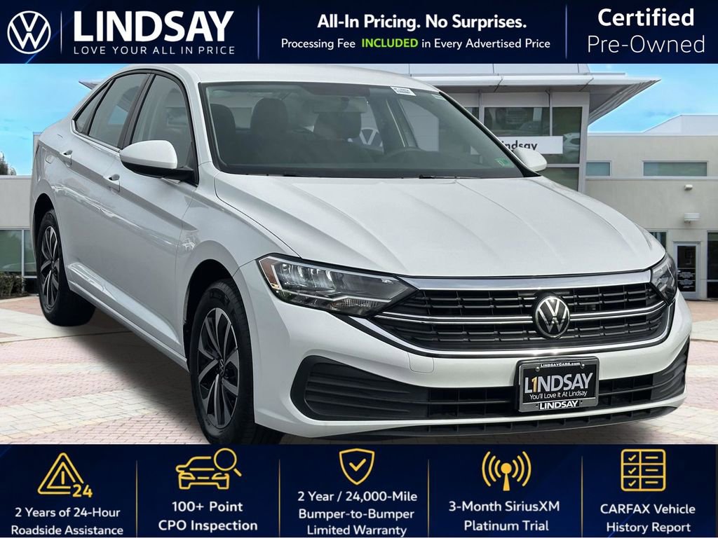 Certified 2022 Volkswagen Jetta S image 1