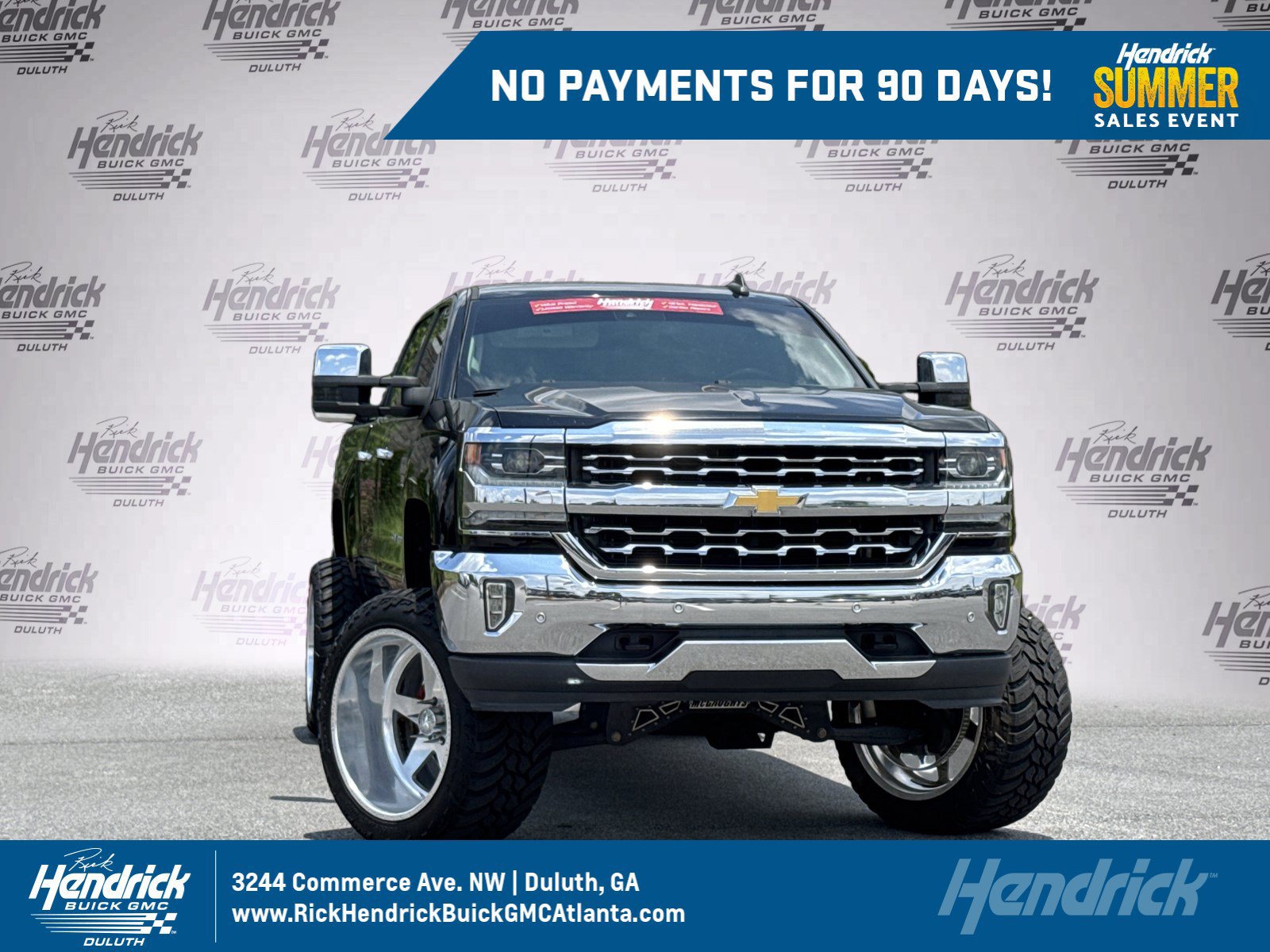 Used 2017 Chevrolet Silverado 1500 LTZ w/ Sport Package RWD image 1