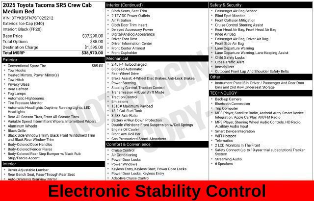 Used 2025 Toyota Tacoma SR5 RWD image 35
