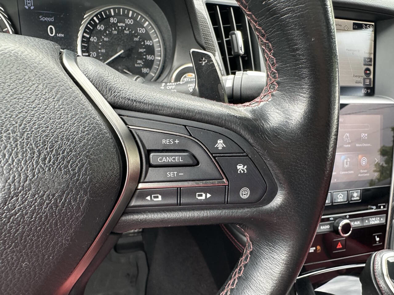 Used 2020 INFINITI Q60 Red Sport 400 w/ Proactive Package image 28