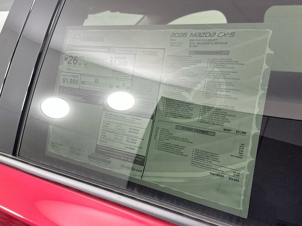 New 2026 MAZDA CX-5 Select image 12