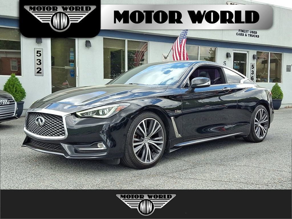 Used 2017 INFINITI Q60 2.0t w/ Moonroof Package