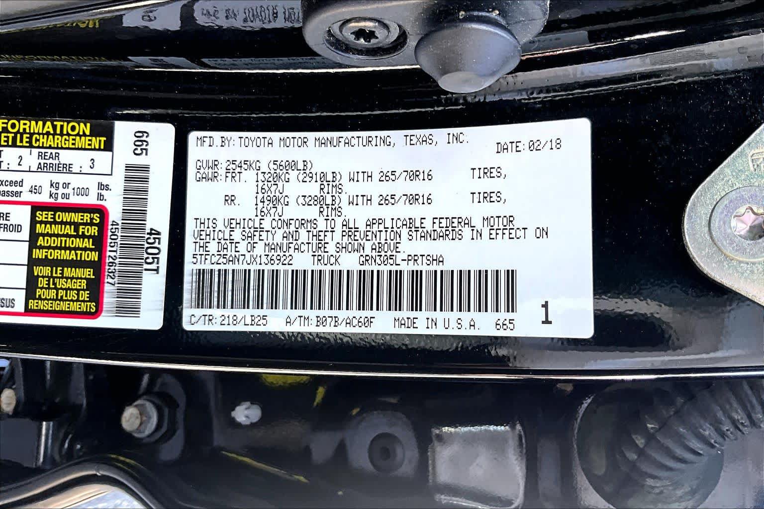 Used 2018 Toyota Tacoma TRD Pro AWD/4WD image 36