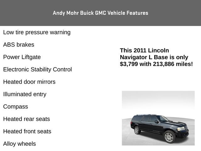 Used 2011 Lincoln Navigator L 2WD w/ 101A Rapid Spec Order Code image 12