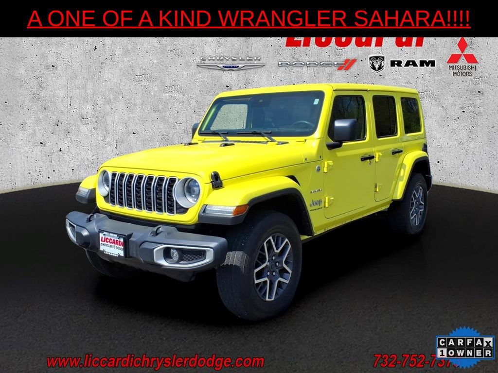 Used 2024 Jeep Wrangler Unlimited Sahara AWD/4WD image 3