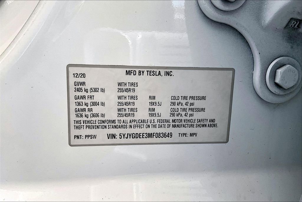 Used 2021 Tesla Model Y Long Range image 19