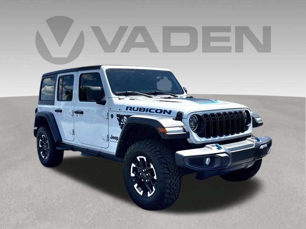 Used 2024 Jeep Wrangler Unlimited Rubicon 4xe AWD/4WD image 1