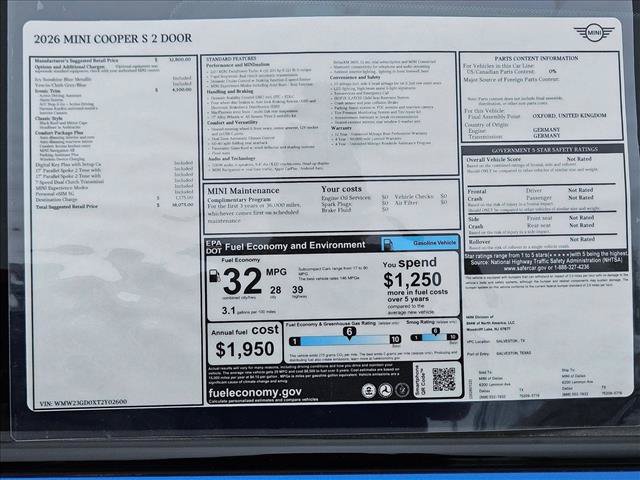 Used 2026 MINI Cooper S FWD image 17