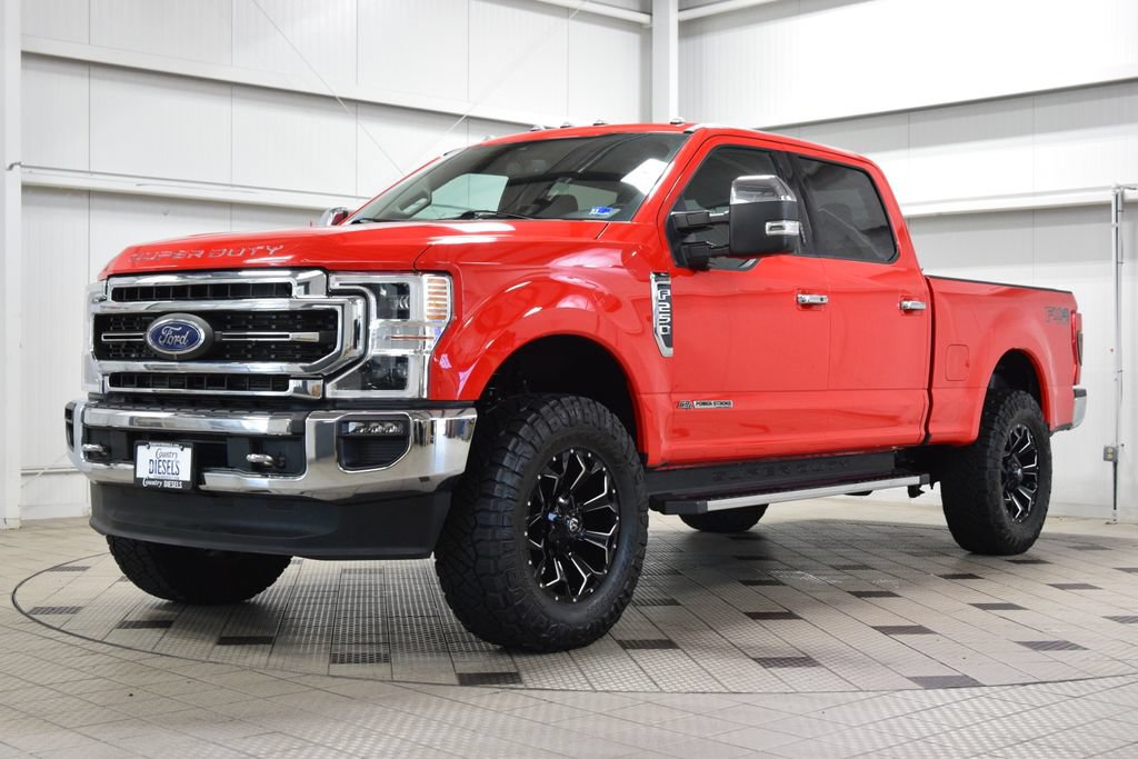 Used 2021 Ford F250 Lariat w/ Lariat Ultimate Package AWD/4WD image 3