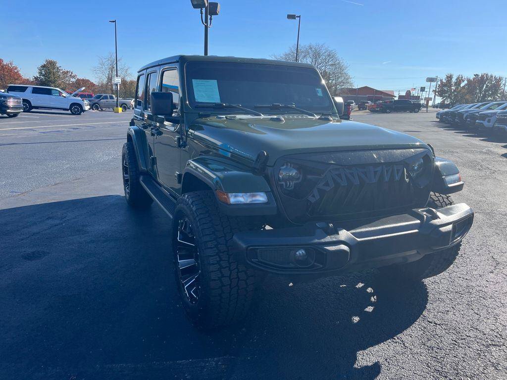 Used 2021 Jeep Wrangler Unlimited Sahara AWD/4WD image 7