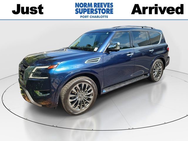 Used 2023 Nissan Armada Platinum w/ Captain's Chairs Package image 1