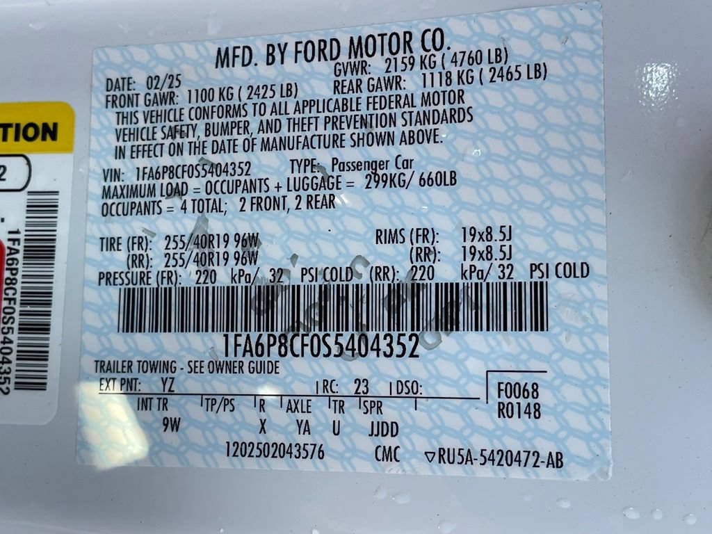 Used 2025 Ford Mustang GT Premium RWD image 31