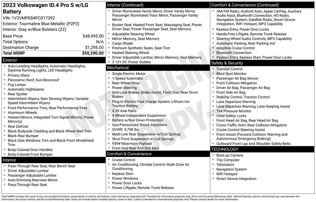 Used 2023 Volkswagen ID.4 Pro S RWD image 29