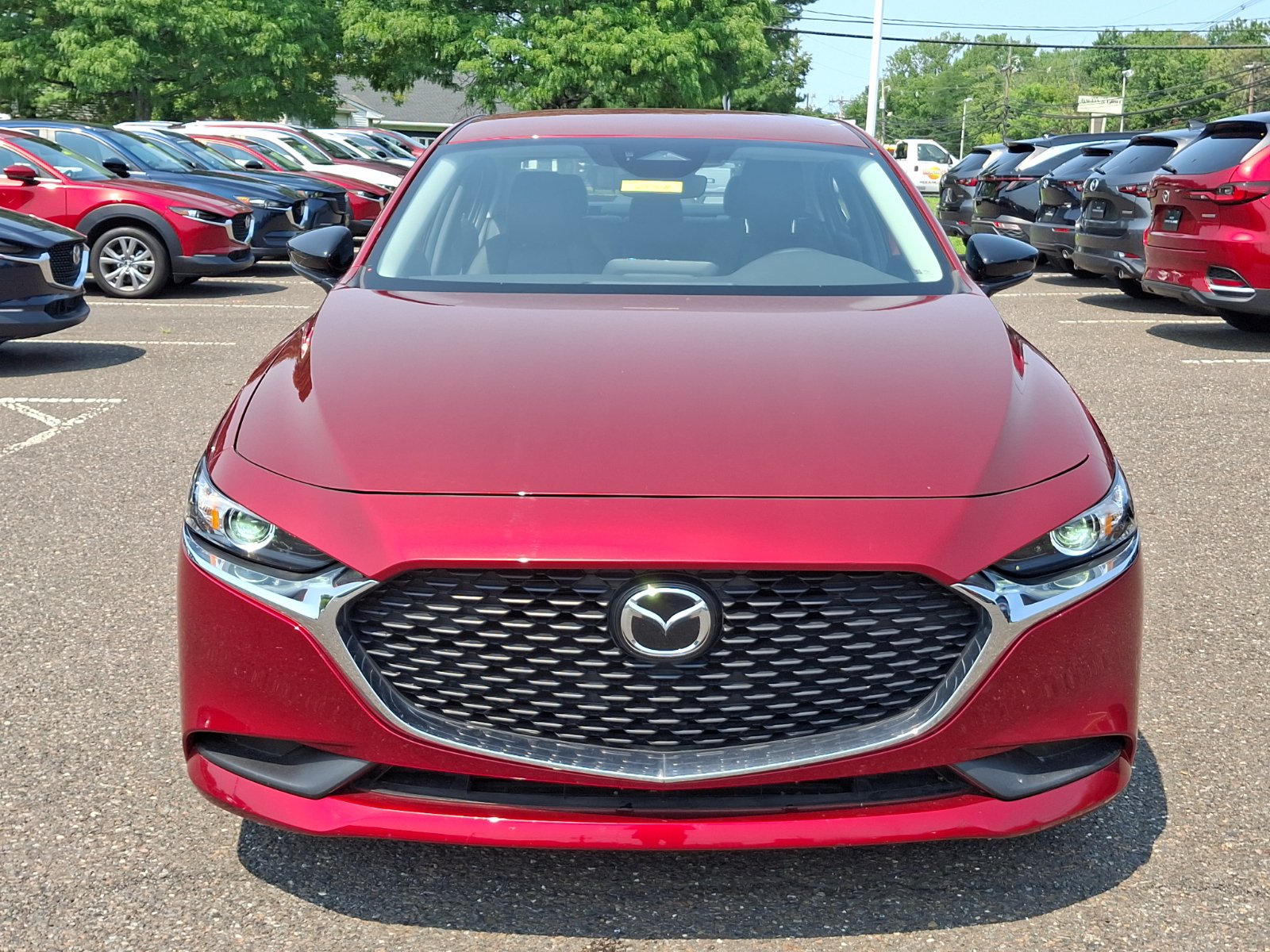 Certified 2025 MAZDA MAZDA3 s FWD image 2