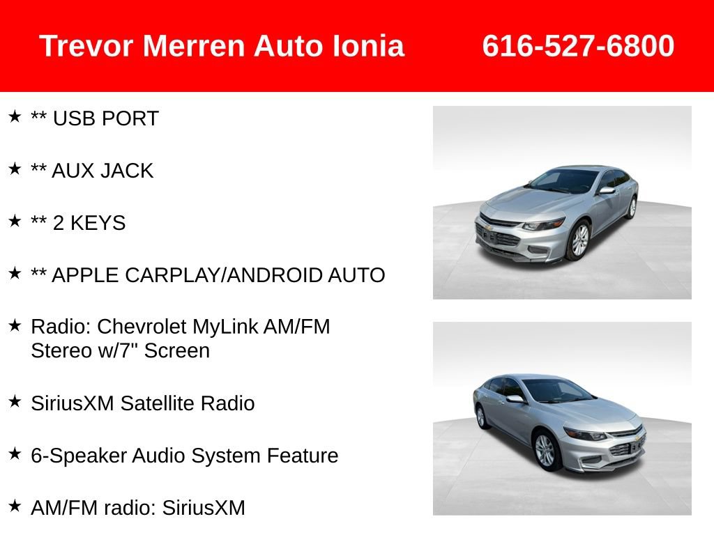 Used 2018 Chevrolet Malibu LT FWD image 13