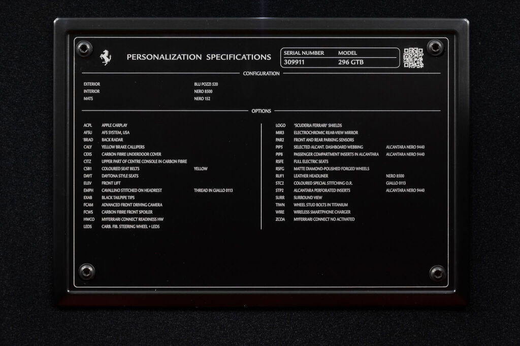 Used 2024 Ferrari 296 GTB image 26