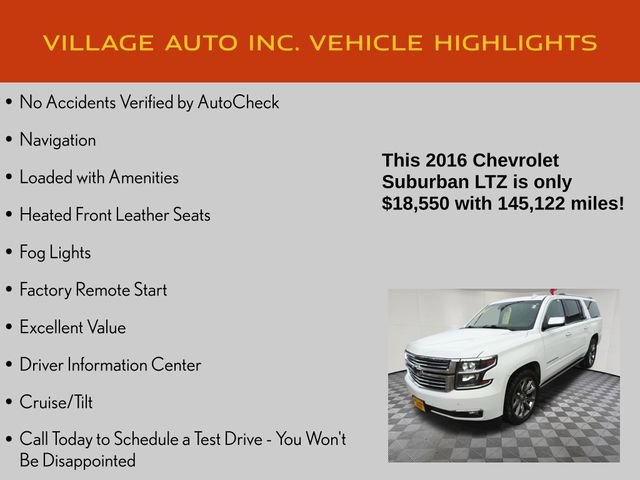 Used 2016 Chevrolet Suburban LTZ image 14