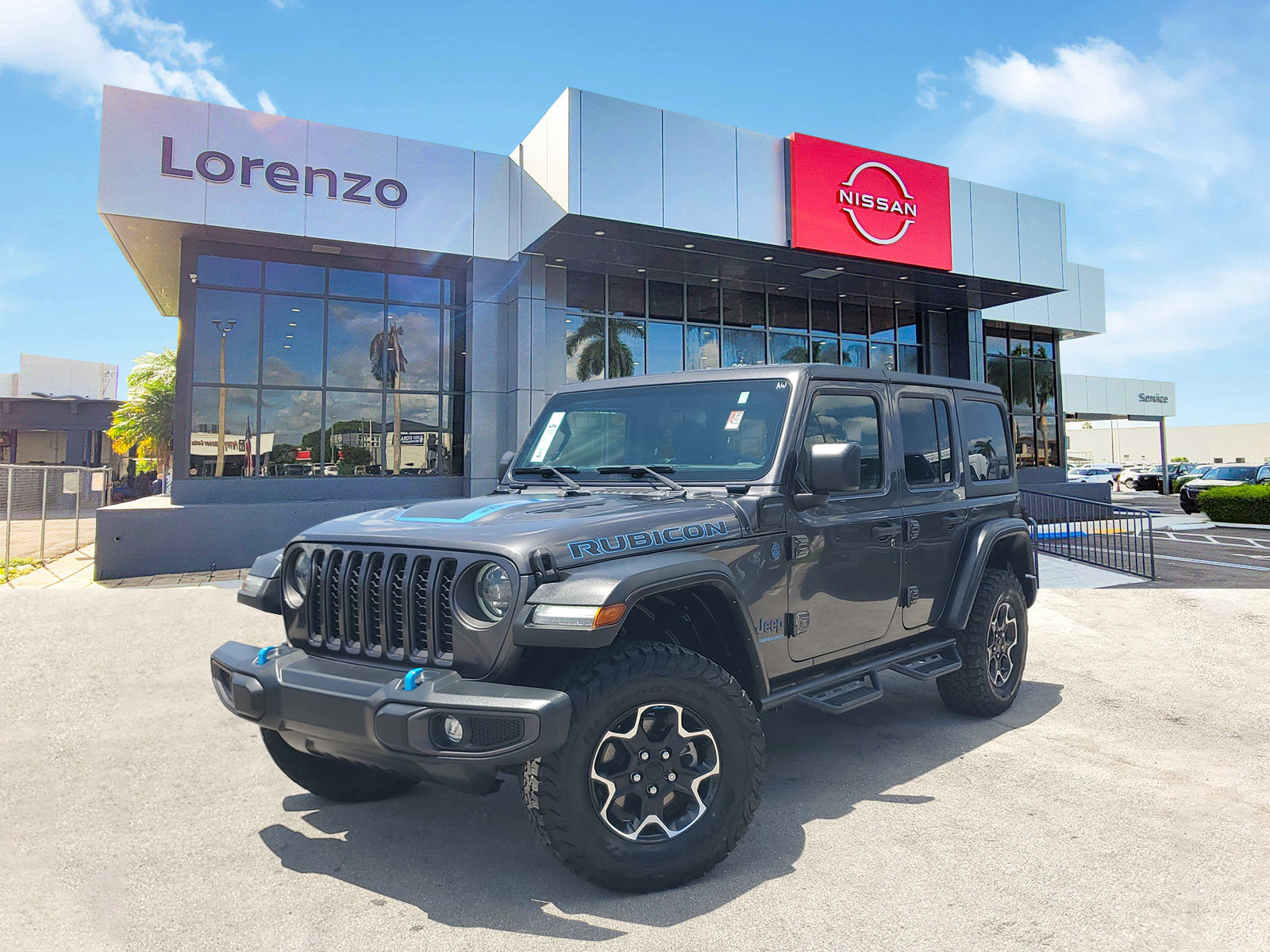 Used 2023 Jeep Wrangler Unlimited Rubicon 4xe AWD/4WD image 1