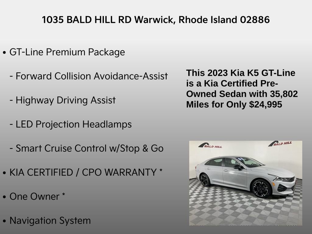 Used 2023 Kia K5 GT-Line w/ GT-Line Premium Package image 7