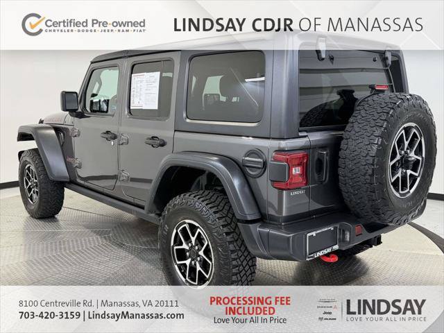 Certified 2025 Jeep Wrangler Unlimited Rubicon AWD/4WD image 7