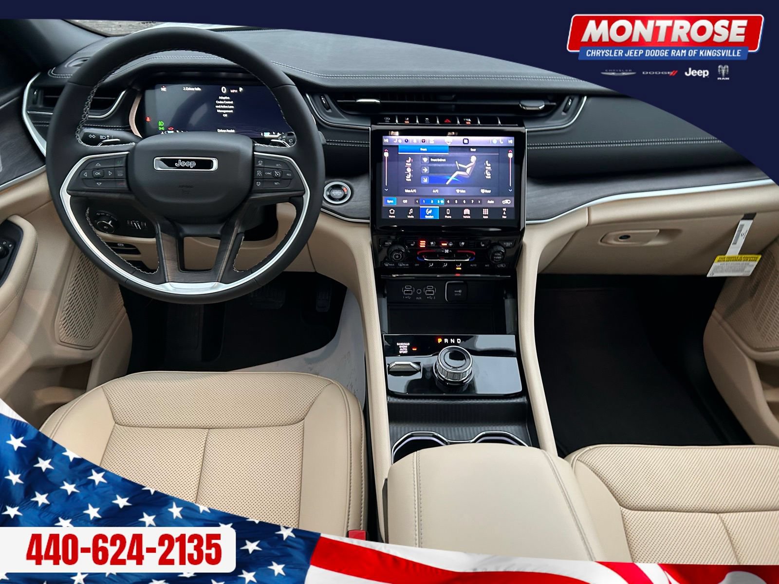New 2025 Jeep Grand Cherokee L Limited w/ Luxury Tech Group II AWD/4WD image 27