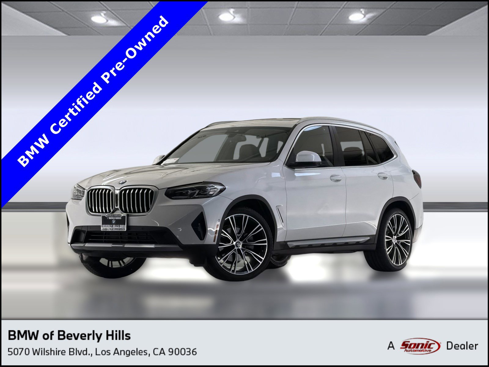 Certified 2023 BMW X3 sDrive30i w/ Premium Package w/ZPA