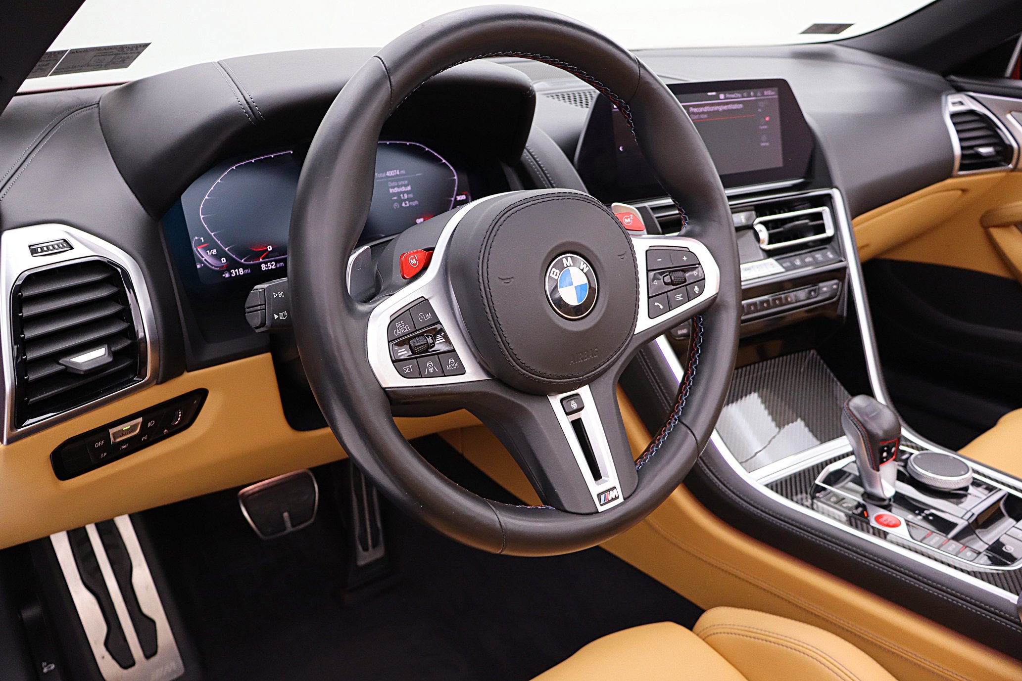 Used 2020 BMW M8 Convertible w/ M Driver's Package image 43