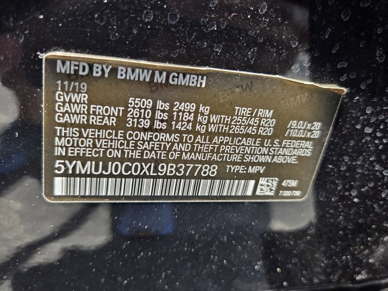 Used 2020 BMW X4 M w/ Executive Package AWD/4WD image 20