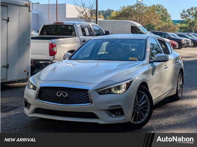 Used 2021 INFINITI Q50 Luxe w/ Cargo Package
