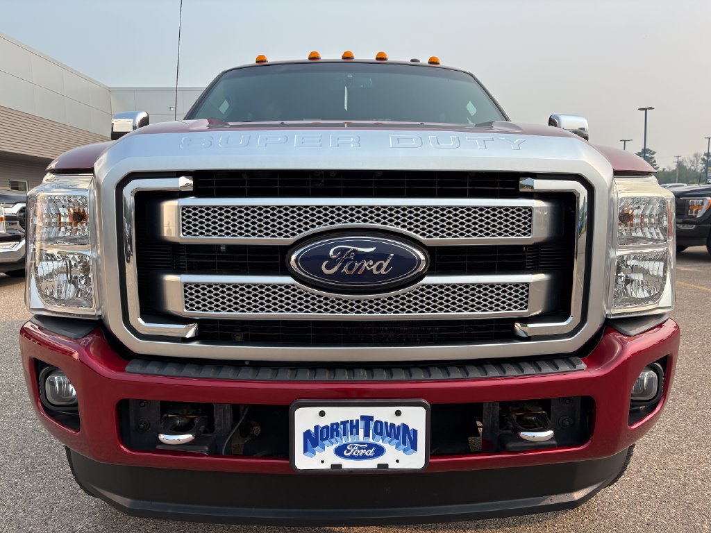 Used 2015 Ford F350 Platinum w/ Snow Plow Prep Package AWD/4WD image 4