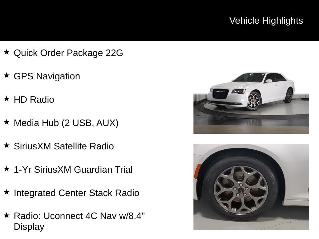 Used 2017 Chrysler 300 S AWD/4WD image 7