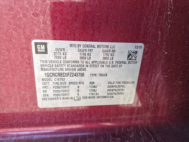 Used 2015 Chevrolet Silverado 1500 LT w/ All Star Edition RWD image 15