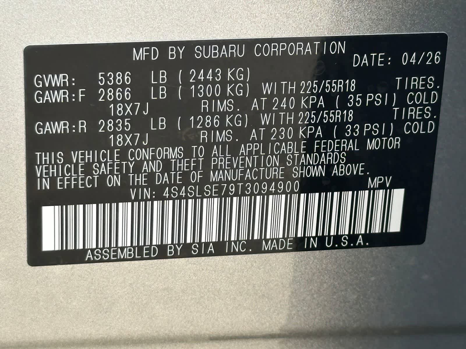 New 2026 Subaru Forester Sport AWD/4WD image 32