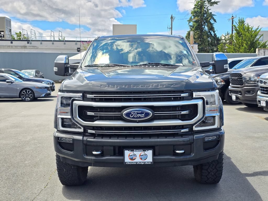 Used 2021 Ford F350 Platinum w/ Tremor Off-Road Package AWD/4WD image 3