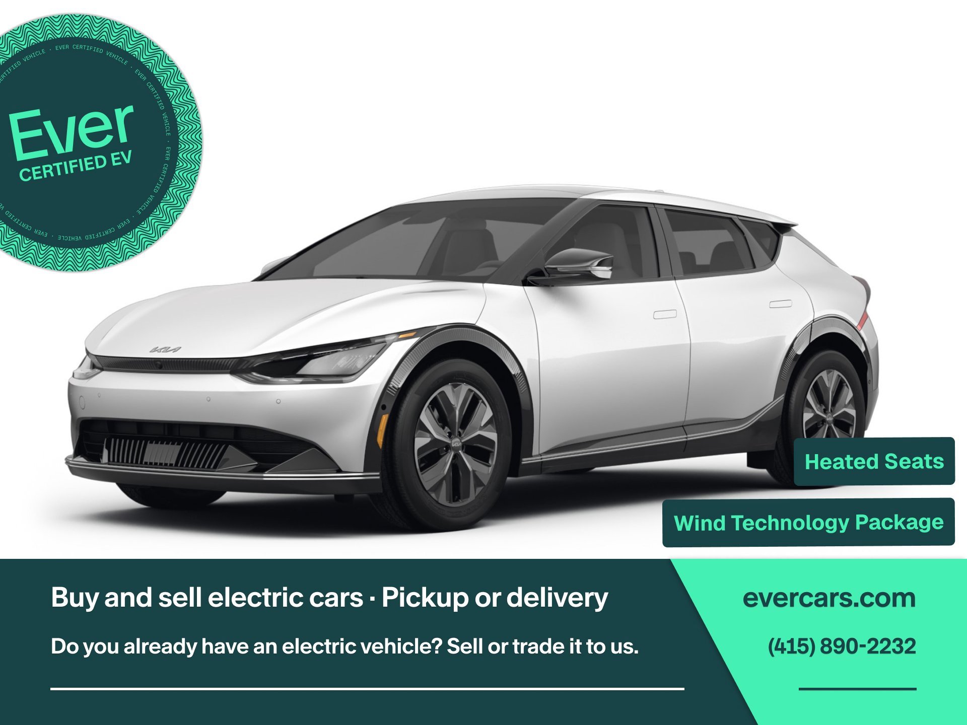 Used 2023 Kia EV6 Wind w/ Wind Technology Package