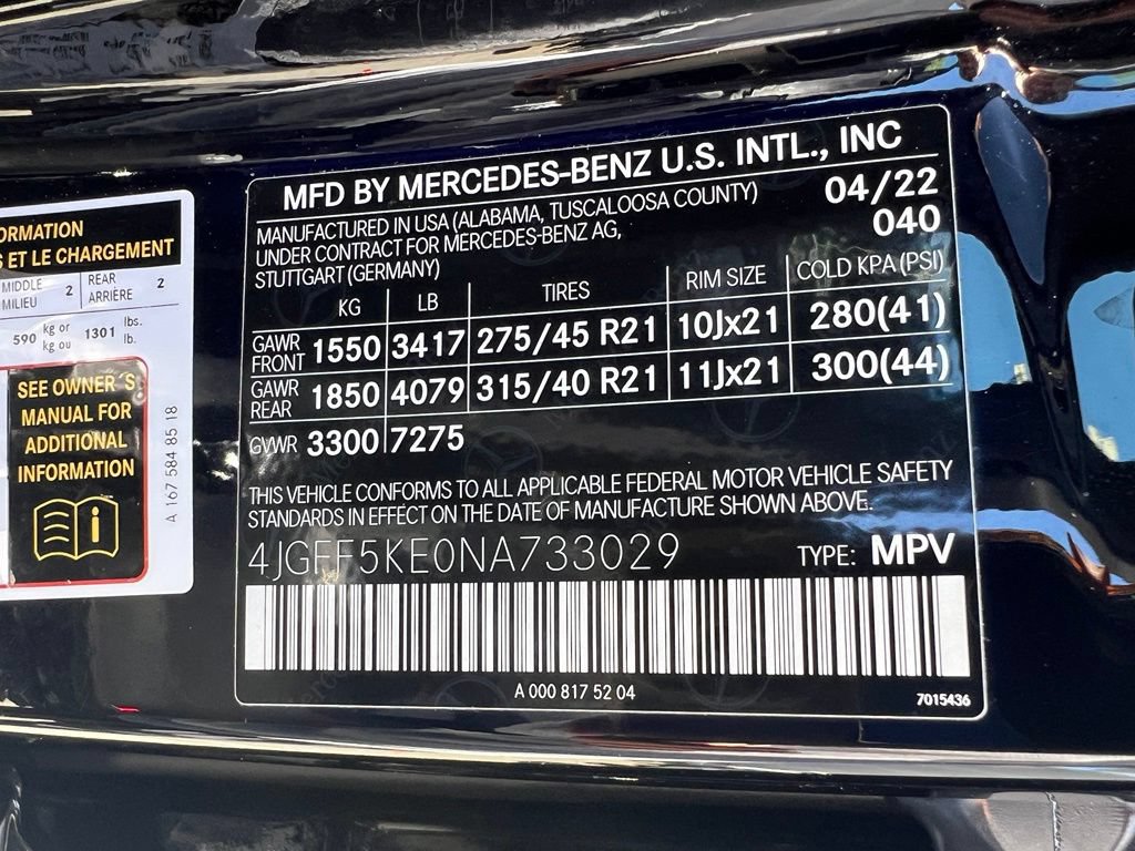 Used 2022 Mercedes-Benz GLS 450 4MATIC image 49