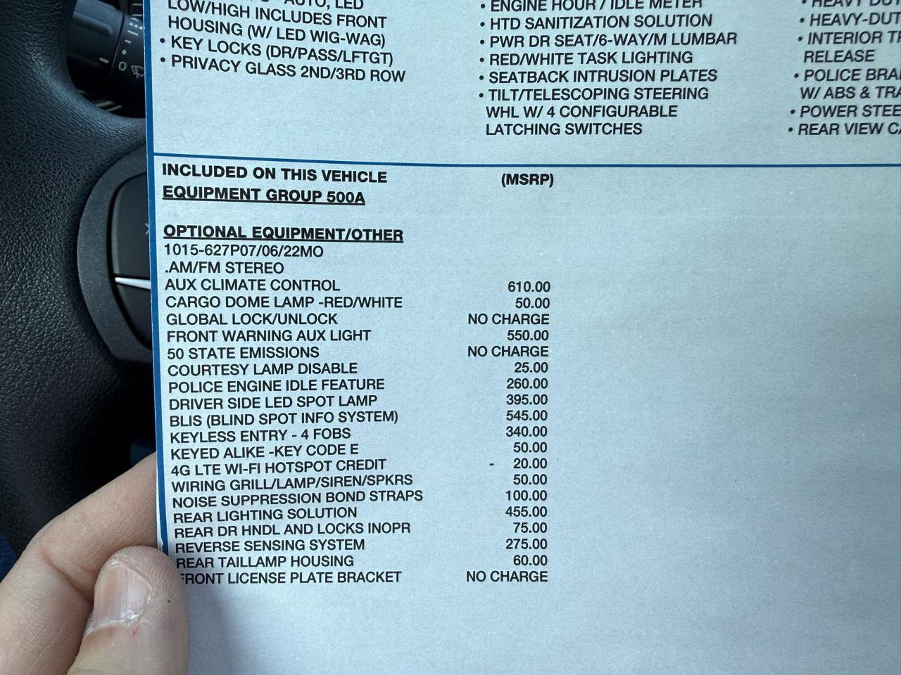 Used 2023 Ford Explorer 4WD Police Interceptor image 5