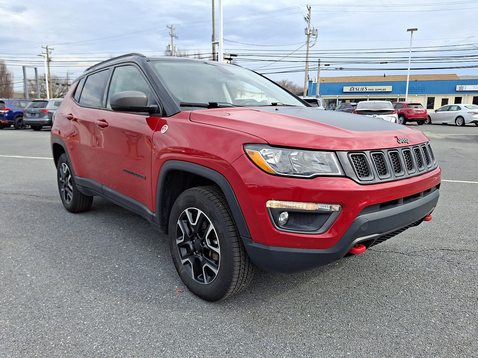 Used 2020 Jeep Compass Trailhawk video 3