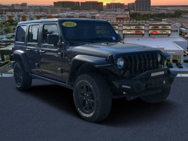 Used 2021 Jeep Wrangler Unlimited Willys
