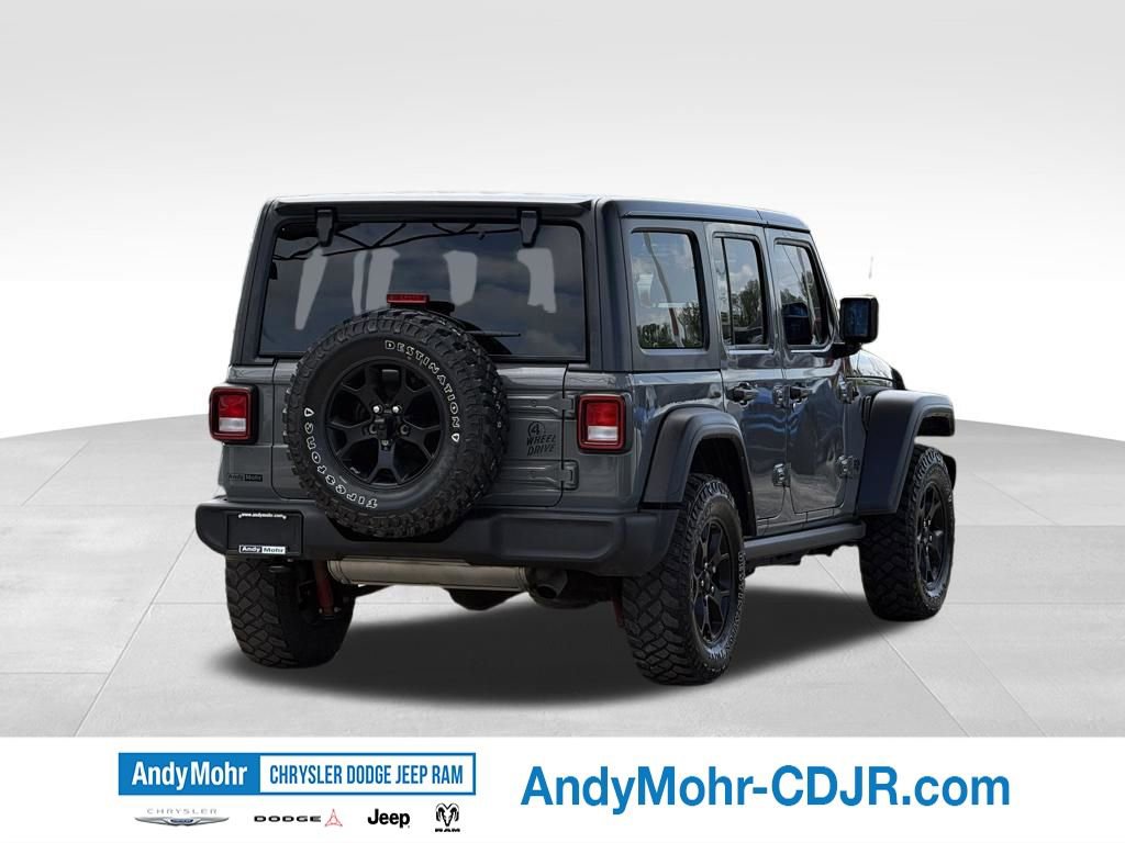 Used 2021 Jeep Wrangler Unlimited Sport AWD/4WD image 7