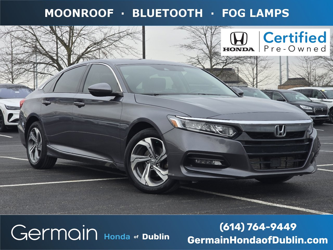 Certified 2020 Honda Accord EX-L