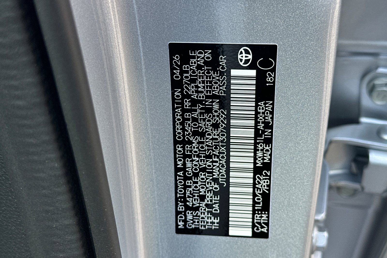 New 2026 Toyota Prius Plug-In Hybrid FWD image 33