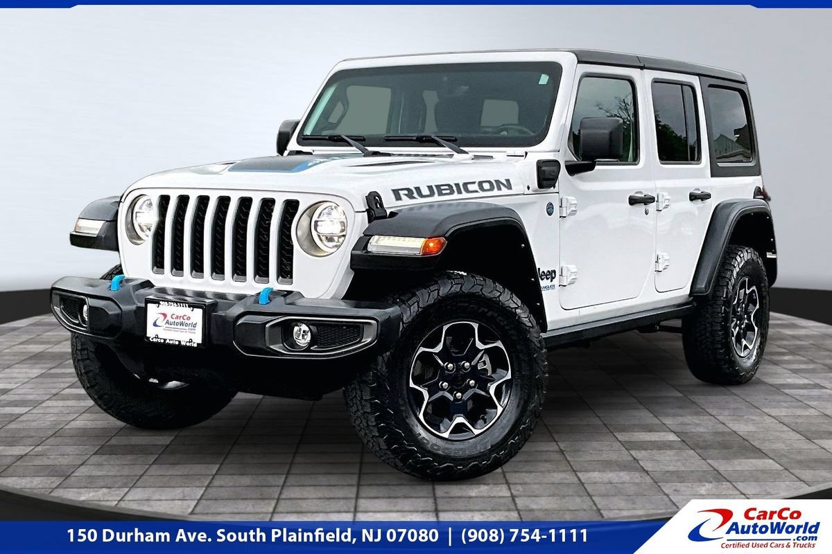 Used 2022 Jeep Wrangler Unlimited Rubicon 4xe w/ Cold Weather Group AWD/4WD image 1